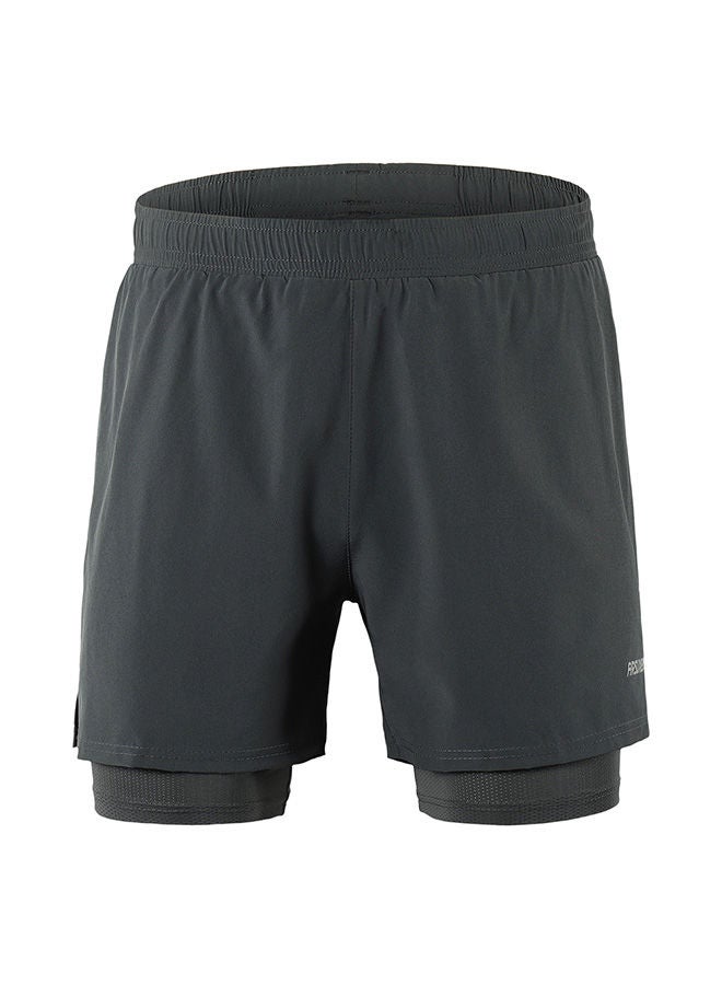 NIBEMINENT 2 in 1 Quick Drying Breathable Cycling Shorts 30x23cm - Image 1