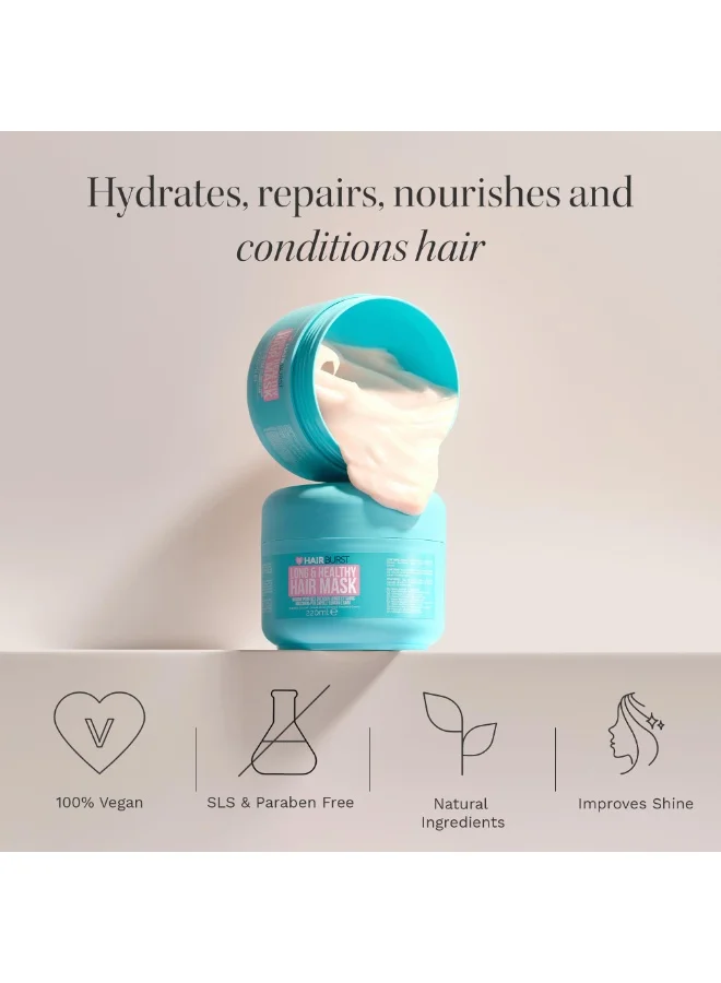 هيربرست ماسك تكثيف الشعر بخلاصة الشوفان الأسود وزيت الأفوكادو - 220 مل