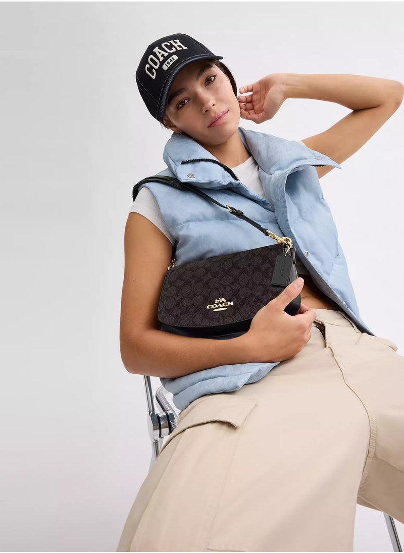 coachoutlet - Coach Andrea Shoulder Bag In Signature Canvas - Image 1