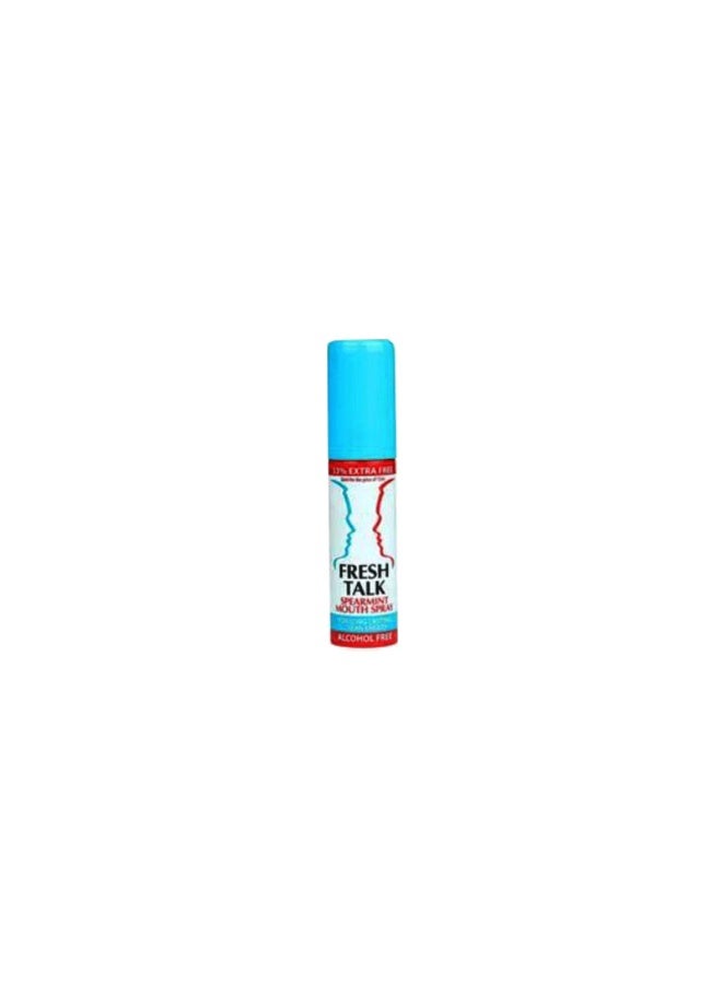 Fresh Talk Blue Mint Mouth Spray, 20ml, Alcohol-Free