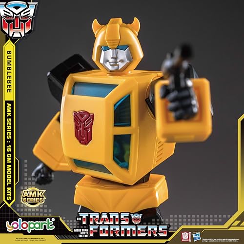 YOLOPARK Bumblebee Transformers Toy,AMK Series 6.3 Inch Highly Articulated Transformers G1 Action Figures with Weaponry for Adults Boys Girls,No Converting - Image 5