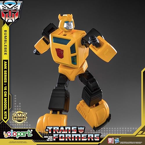 YOLOPARK Bumblebee Transformers Toy,AMK Series 6.3 Inch Highly Articulated Transformers G1 Action Figures with Weaponry for Adults Boys Girls,No Converting - Image 3