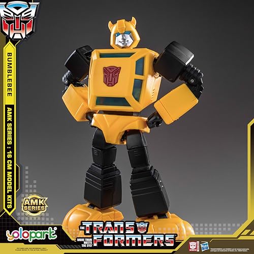 YOLOPARK Bumblebee Transformers Toy,AMK Series 6.3 Inch Highly Articulated Transformers G1 Action Figures with Weaponry for Adults Boys Girls,No Converting - Image 2