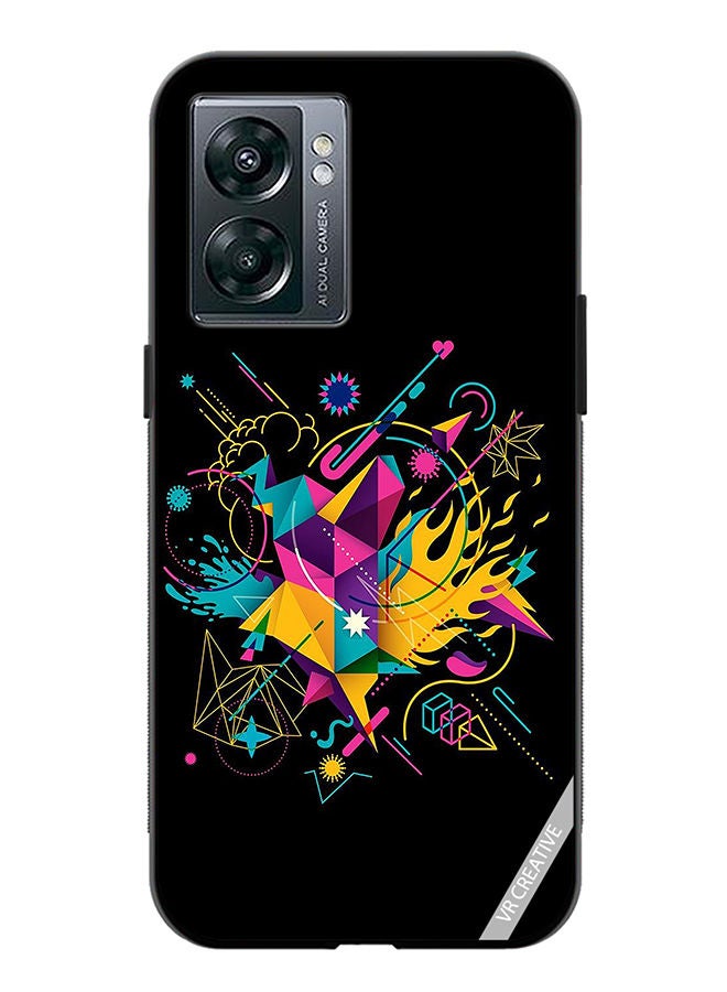 VR CREATIVE Protective Case Cover For OnePlus Nord N300 Multicolor Art Design - Image 1