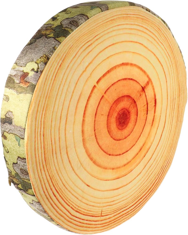 Stump Throw Pillow Plush Decorative Cushion for Couch Unique Tree Stump Design Comfortable and Fun Soft Plush Pillow for Home Office and - Image 1