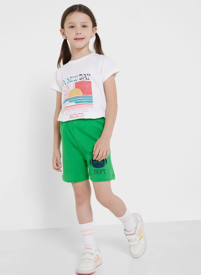 Pinata Casual Printed Shorts