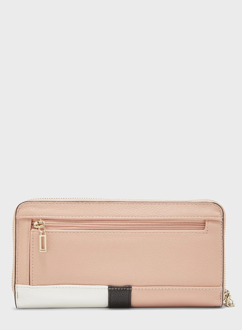 GUESS Asher Large Zip Around Purse