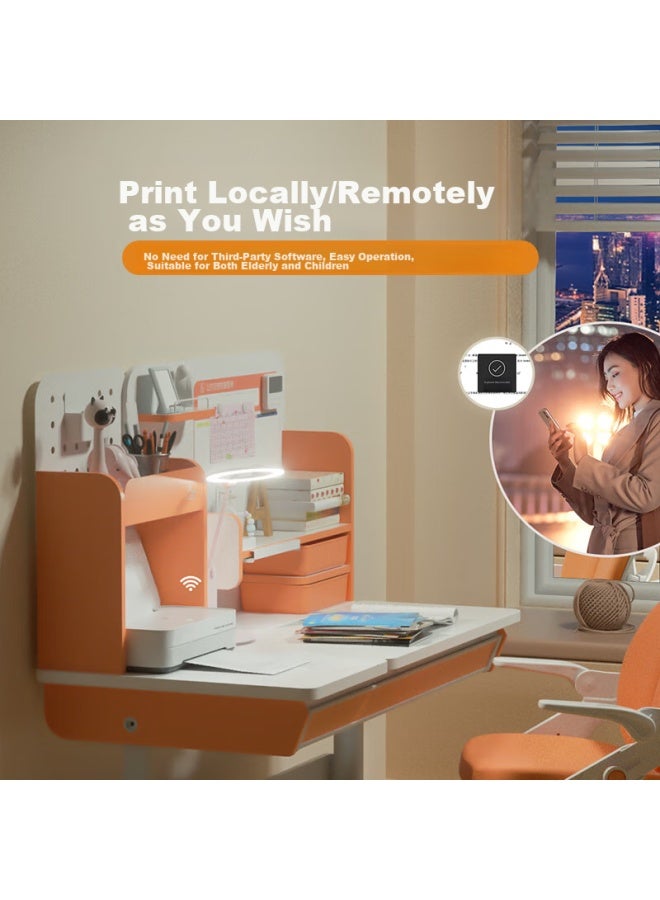Hprt V1 Color Wireless Inkjet Printer, Compact Home-use High-volume Low-cost Photo Printer For Students And Home Use - Image 4