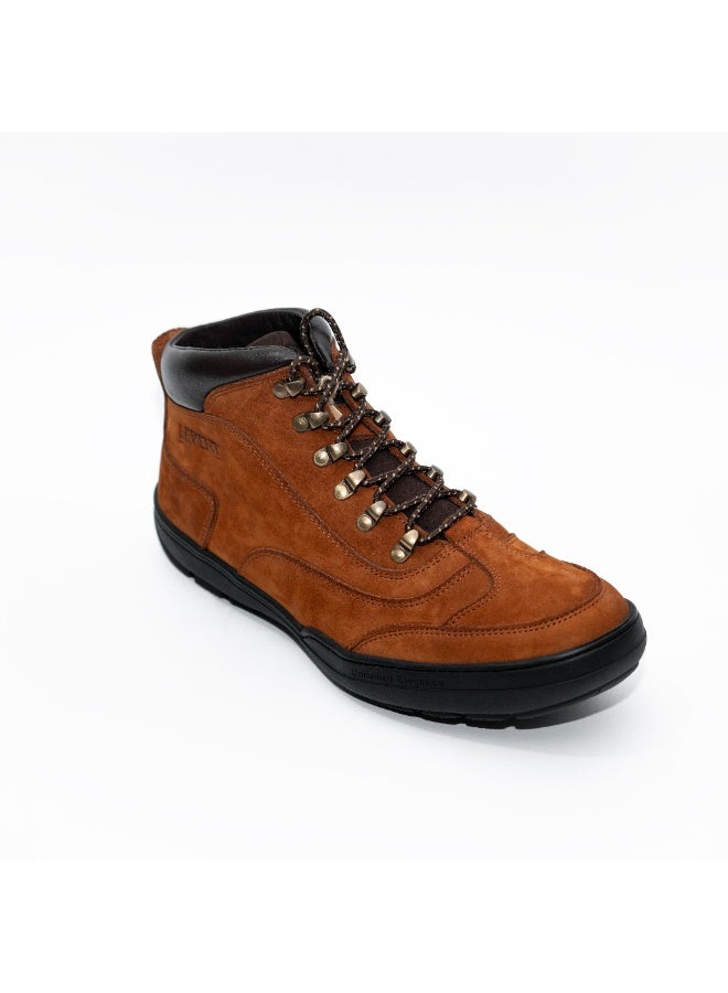 Levent Genuine Leather Hiking Casual Shoes - Havan - Image 1