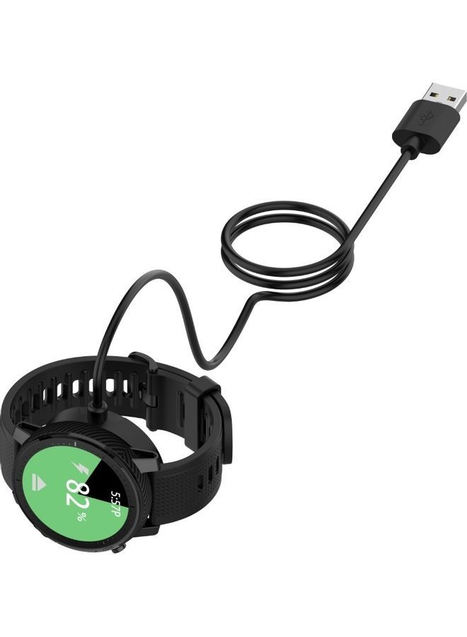 NIBEMINENT A1928 Portable Charging Dock Cradle Charger Cable for Amazfit 3 Smart Watch Clear  - Image 2