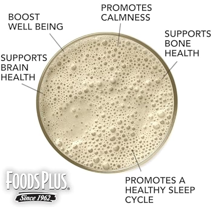 FoodsPlus Magnesium Calming Drink Mix, Magnesium Citrate Supplement, Calming Magnesium, Vital Electrolytes, Supports Sleep and Wellbeing, Lemon Flavor, 40 Servings - Image 3
