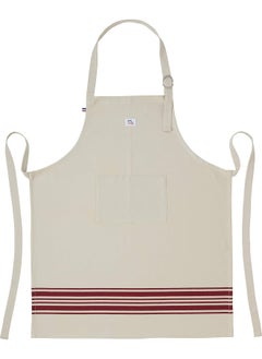 STAUB Kitchen Apron. 100% cotton. 70 x 85 cms with adjustable neck strap. Double front pocket. Machine Washable. Designed by   in France.  - Image 1