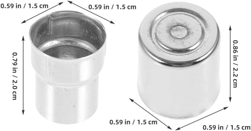 Vosarea 6pcs Microwave Oven Spare Parts Replacement Iron Universal Magnetron Caps - Image 3