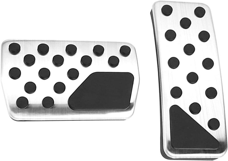 Wivplex Stainless Steel Car Pedal Covers for Grand Cherokee - Image 1