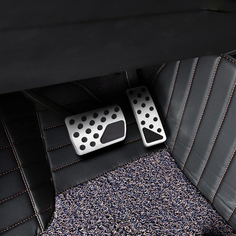 Wivplex Stainless Steel Car Pedal Covers for Grand Cherokee - Image 3