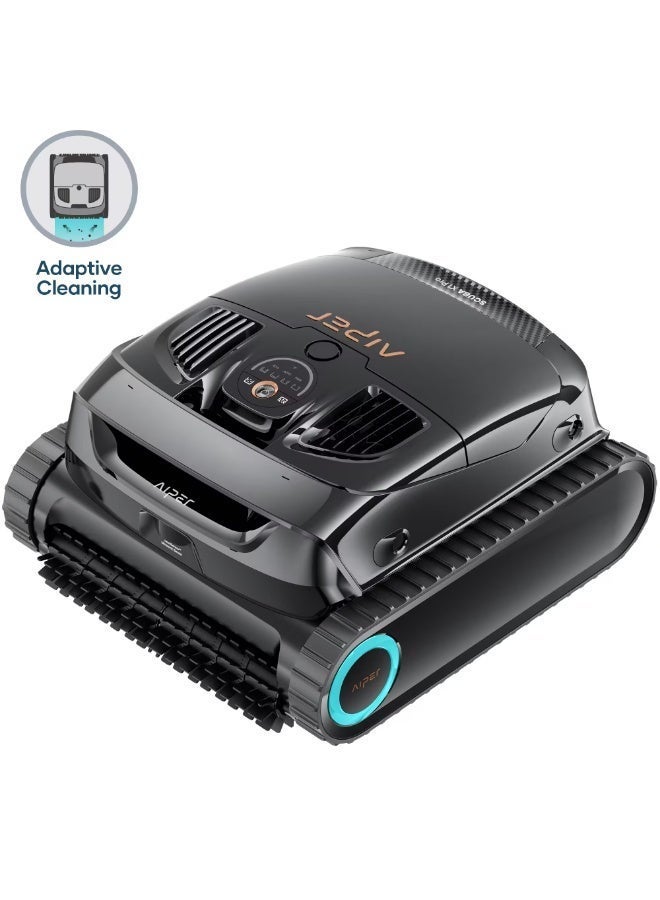 Aiper Scuba X1 Pro, Adaptive Robotic Pool Cleaner, Max Coverage Ultra Fine Filtration, Works with HydroComm Pure, 6,600 GPH, Gray - Image 3