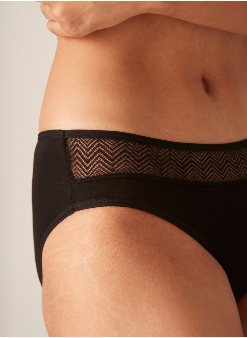 Modibodi - Sensual Bikini - Light-Moderate Absorbency - Period Protection Underwear for Women - Image 1
