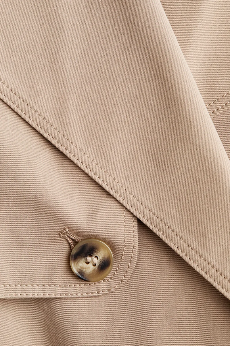 H&M  Short tie-belt trench coat for Women | Best Price UAE