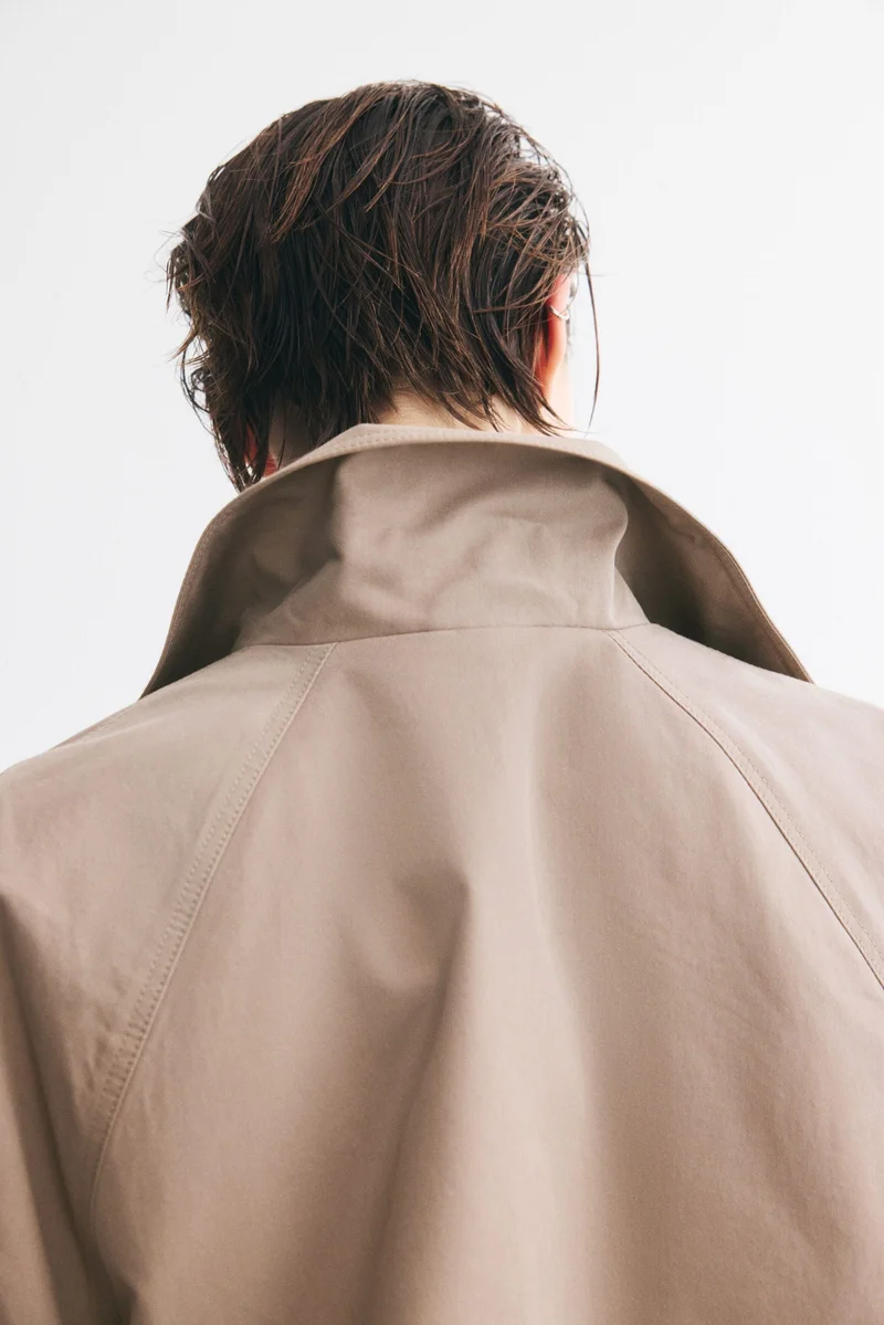 H&M  Short tie-belt trench coat for Women | Best Price UAE