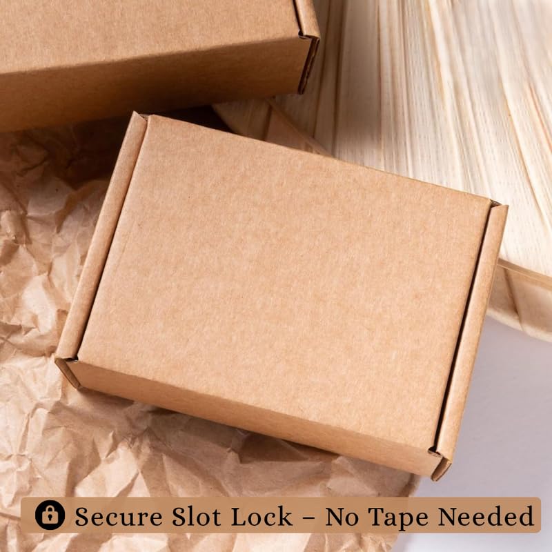 PackGenie 3 Ply BROWN Flap Corrugated Packaging Box, Size 8X4X2 Inches Paper Cardboard for Secure Shipping | Durable & Eco-Friendly Packaging Inches Pack of 10 - Image 5