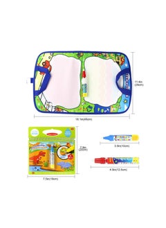 Y&D Toddlers Doodle Pad, Water Mat, Coloring Travel Ativities Book, Drawing Toy for Painting with Pen Kids, Gifts Girls Boys Age 3 4 5+ Years Old  - Image 4