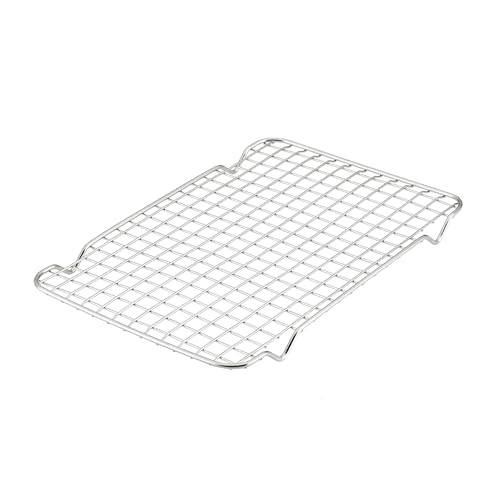 Hestan Provisions OvenBond – 9" x 12.5" Stainless Steel Quarter Sheet Pan Cooling Rack - Image 1
