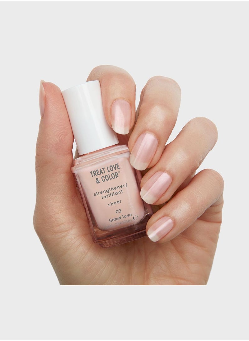essie - Essie Treat Love & Color, Breathable Nail Polish, Tinted Love 13.5 Ml - Image 1