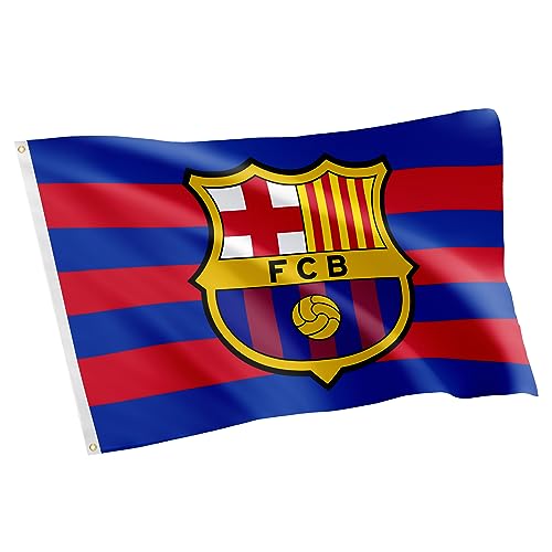 Desert Cactus FC Barcelona Flag Barça Barca Football Futbol Soccer 100% Polyester Indoor Outdoor 3x5 feet Banner (Flag E) - Image 1