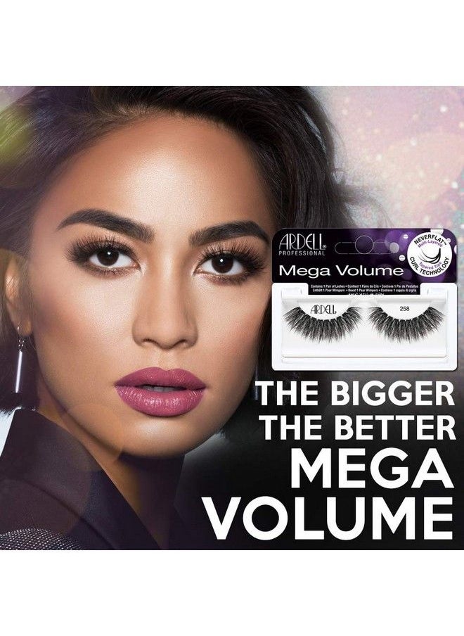 ARDELL - Mega Volume Lash 258 MultiLayered False Lashes with Curl Technology 4 pairs - Image 1