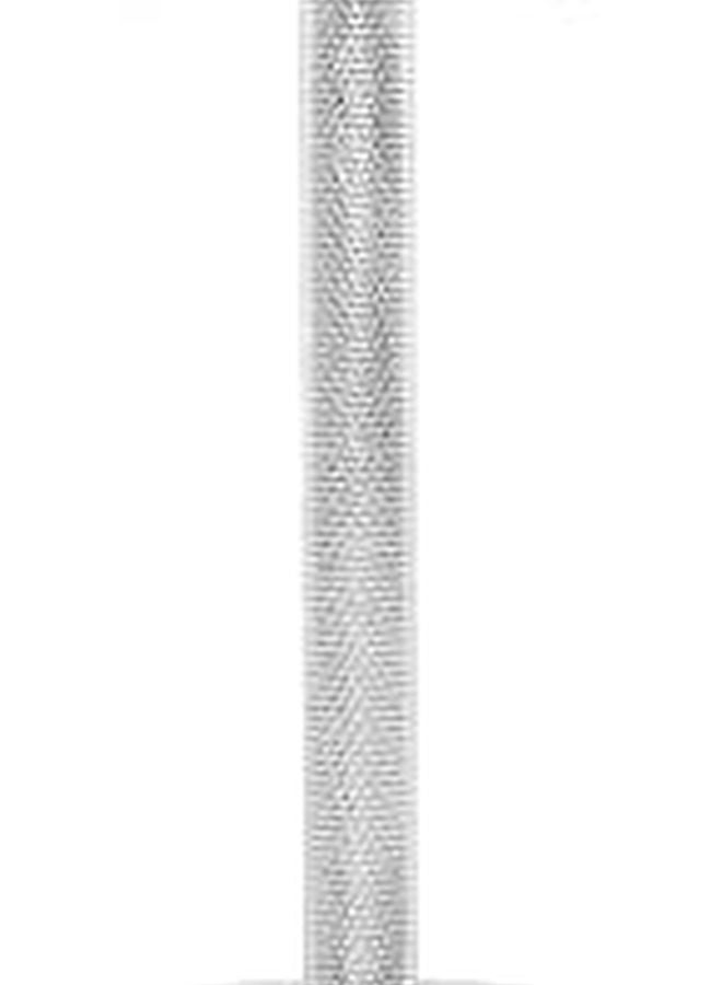 Silver Non Slip Safety Razor Stand with Shaving Brush Holder Bathroom Organizer Travel Rack - Image 1