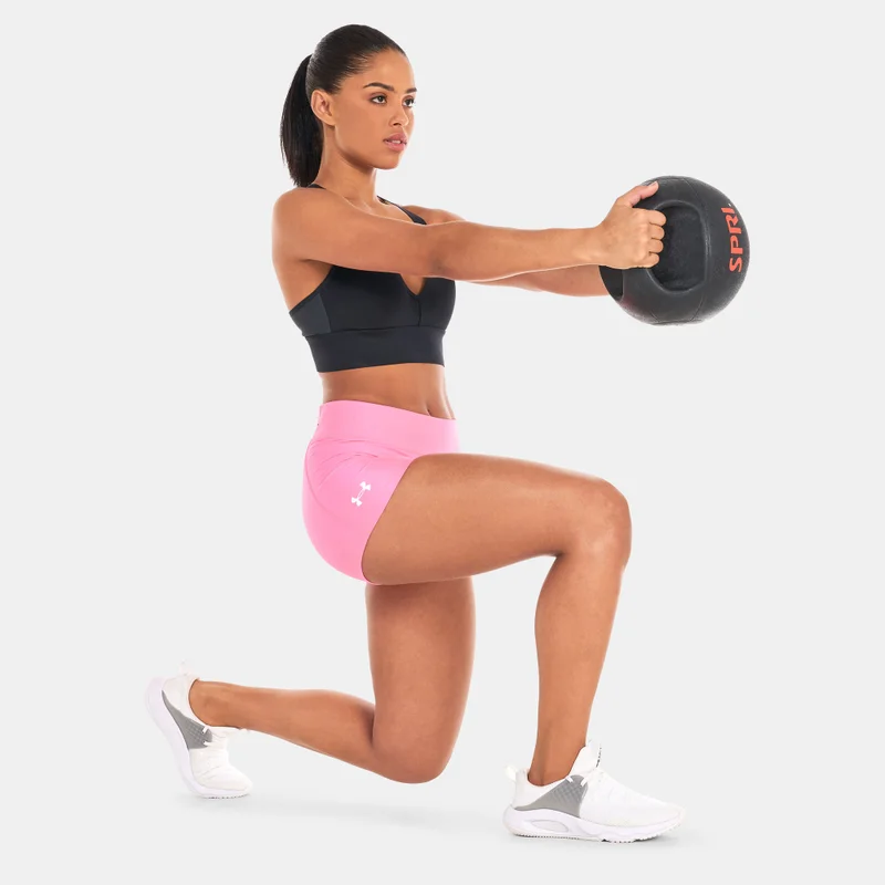 UNDER ARMOUR Women's HeatGear® Armour Mid-Rise Shorts