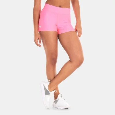 UNDER ARMOUR Women's HeatGear® Armour Mid-Rise Shorts