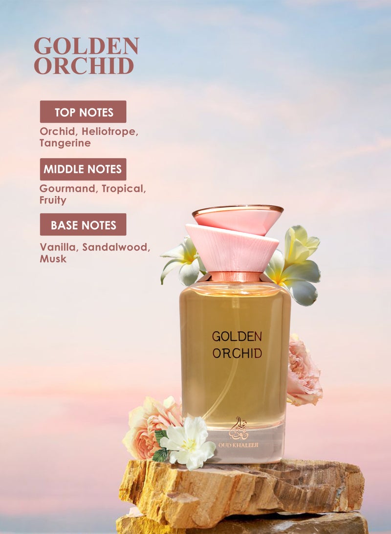 عود خليجي غولدن أوركيد 100 مل - Image 2