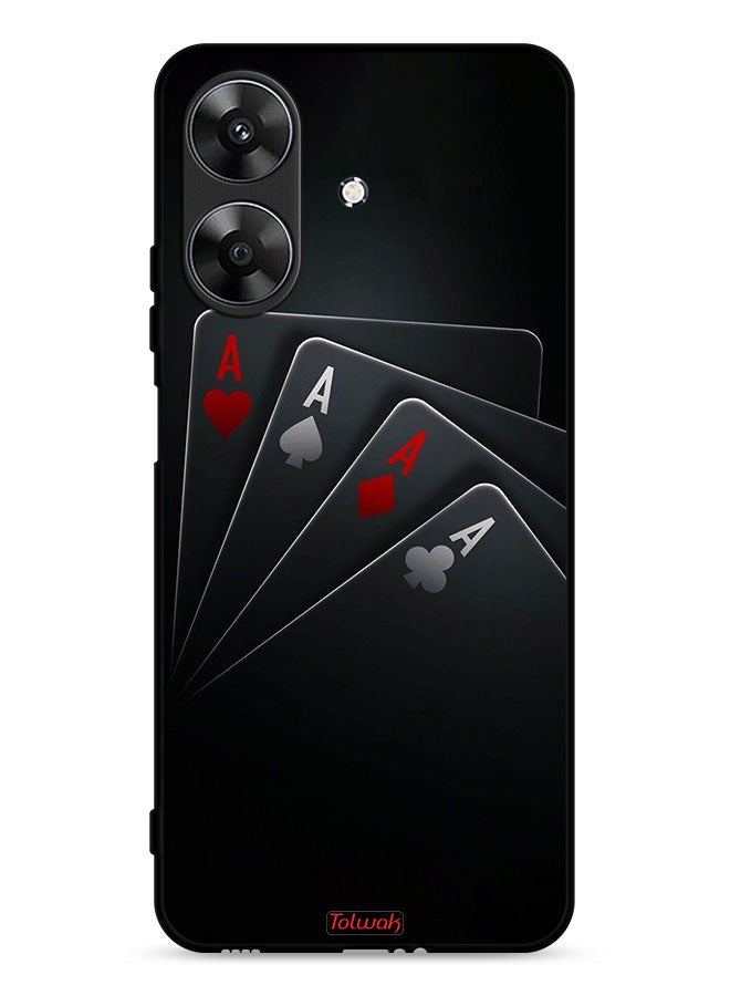 Tolwak Realme Note 60 4G Protective Case Cover Cards A - Image 1