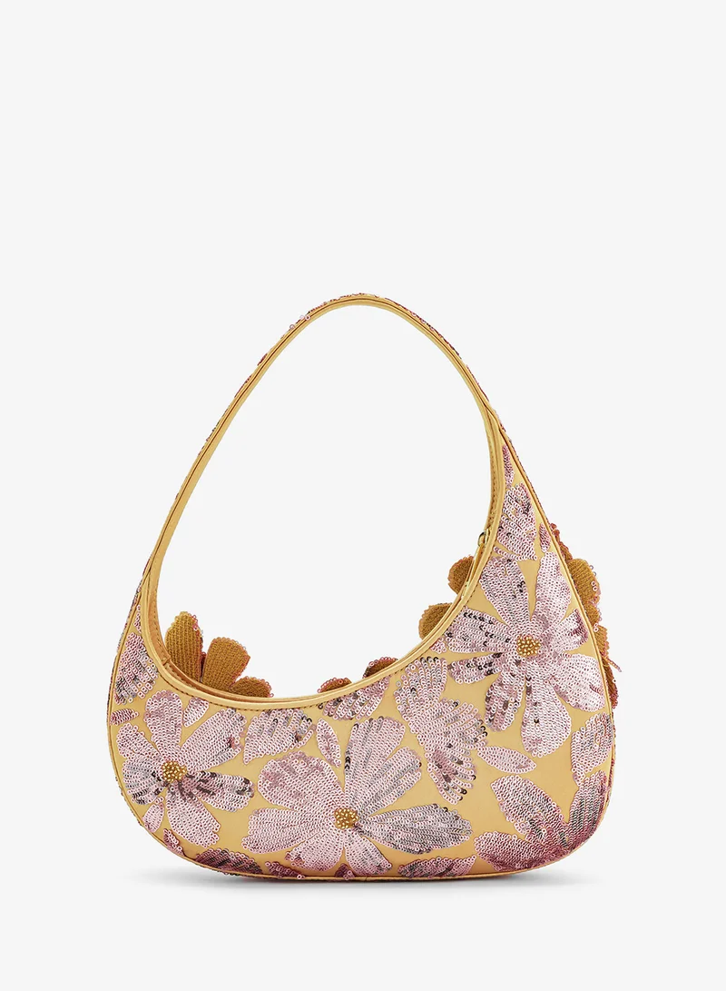 JW PEI Sequin Top Handle Bag