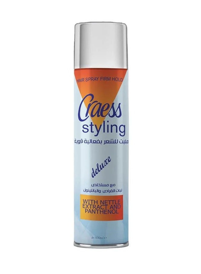 Craess Hair Spray Ultra Hold  with Aloe Vera Extract And Panthenol 300ml