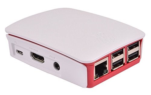 Raspberry Pi RASPBERRY-PI3-CASE Official Raspberry Pi 3 Case, Red/White - Image 3