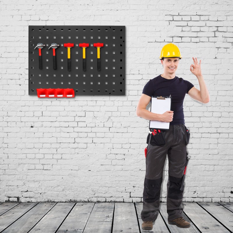 📦 لوح تثبيت فولاذي معزز بهيكل مدلفن بارد لتخزين ثابت في المرآب - Image 1