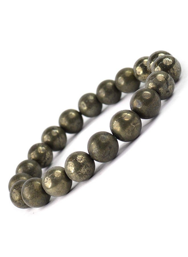 Reiki Crystal Products With Pyrite Bracelet For Unisex Adult (gold) - Image 1