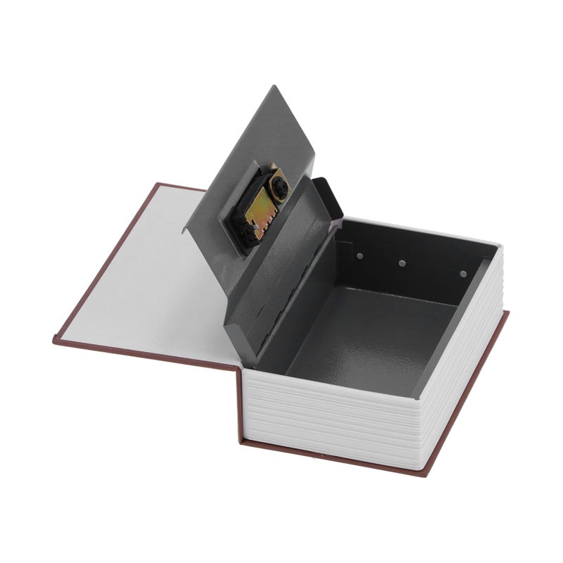 Safe Box Simulation Mini Book Dictionary Password Gift Cash Save Money Storage Case - Image 4