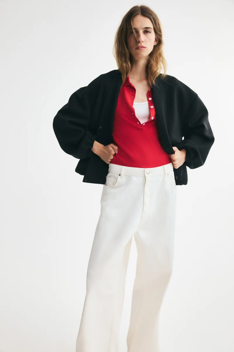 H&M  Scuba blouson jacket for Women | Best Price UAE
