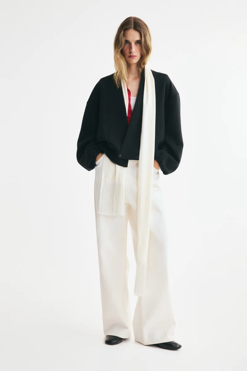 Scuba blouson jacket