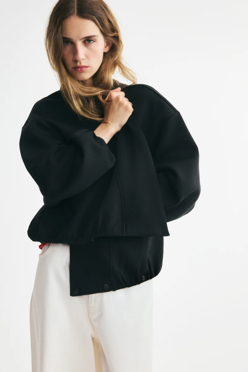 H&M  Scuba blouson jacket for Women | Best Price UAE
