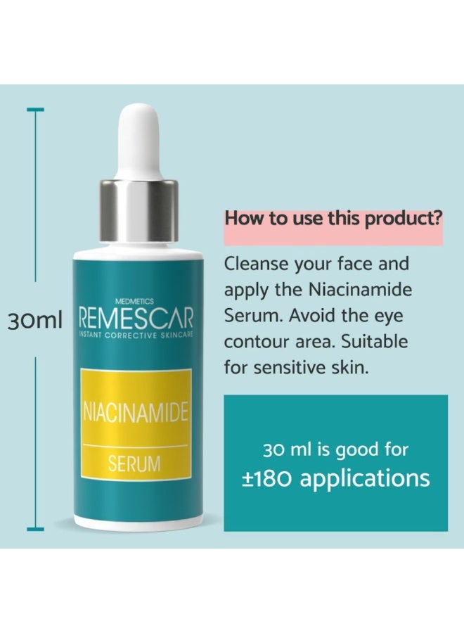 Remescar Niacinamide Serum Reduces Pigment Spots 30ml - Image 3