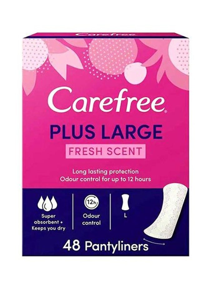 Carefree كيرفري بلس 40+8 فريش لارج 