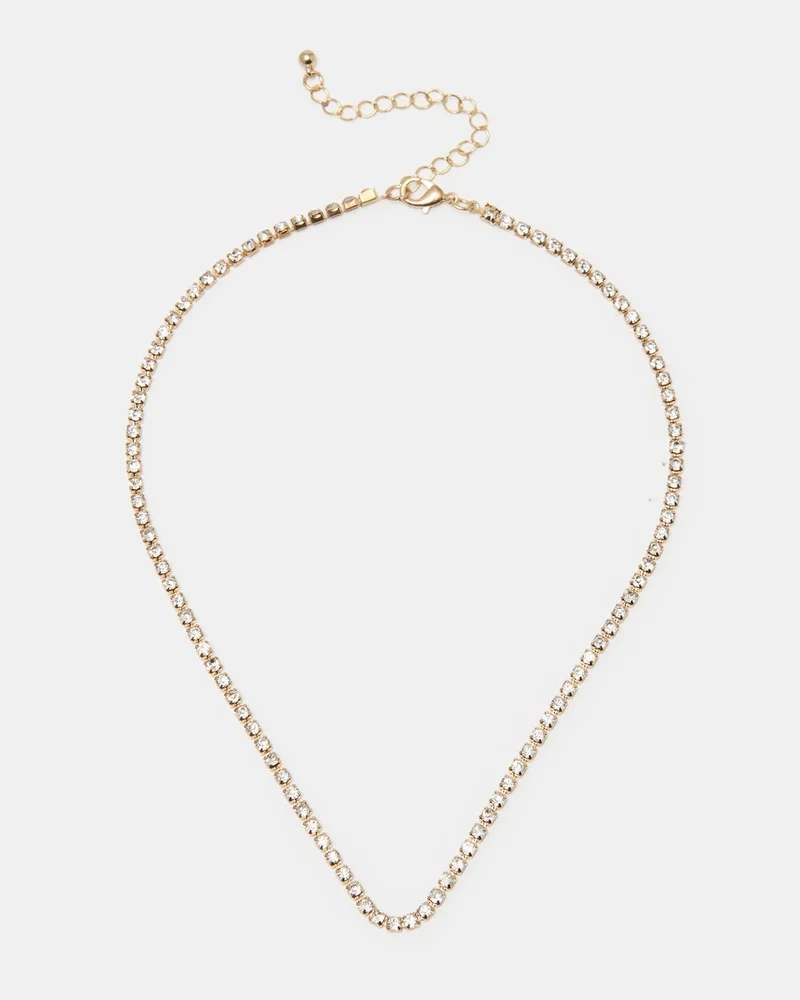 REDTAG Women Gold Layered Chain Necklace