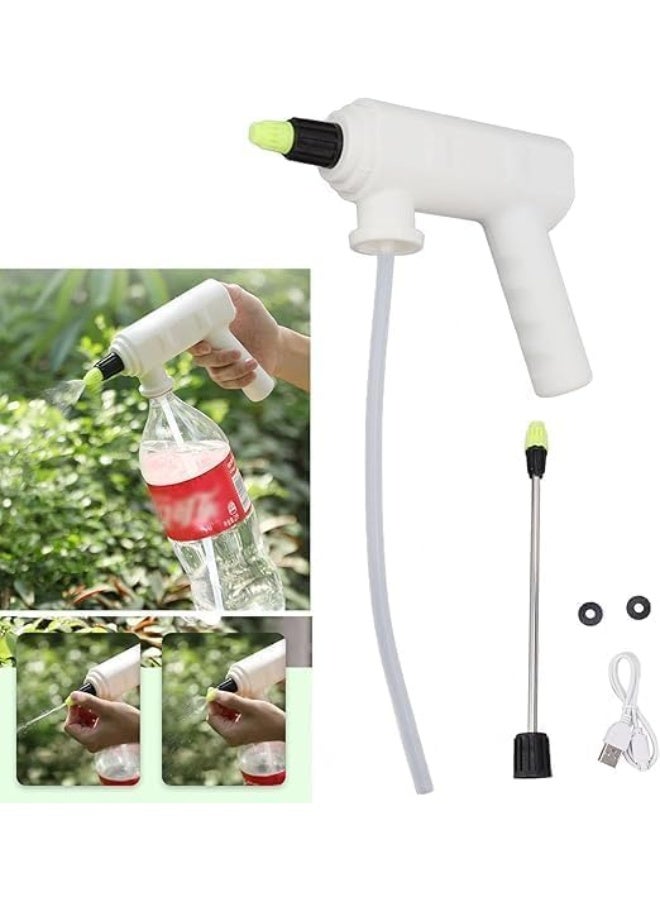 Generic Rechargeable Electric Water Spray Gun USB – Portable Handheld Water Sprayer for Gardening, Car Wash and Cleaning – Multi Purpose Electric Water Sprayer with Hose - Image 1