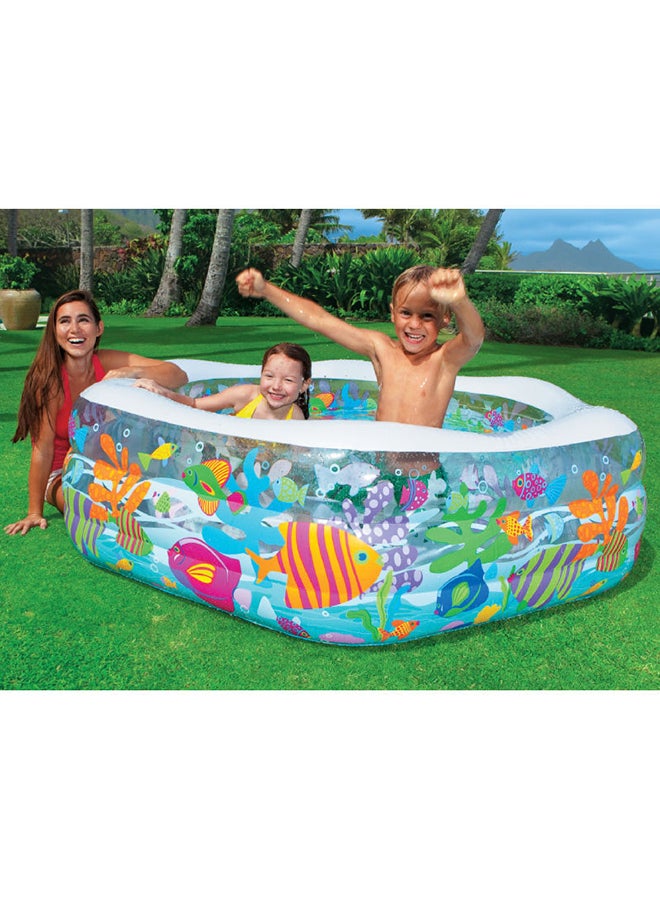 INTEX Ocean Reef Pool 191x178x61cm Ages 3+ Multicolour 191x178x61cm - Image 2