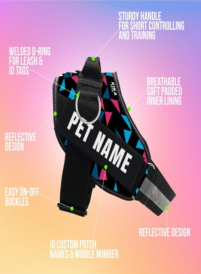 KIKA Pets Original Dog Harness with Custom Name Personalisation | Dog Vest Harness, Extra Large Size (for Above 36 kg Dogs) - Image 5