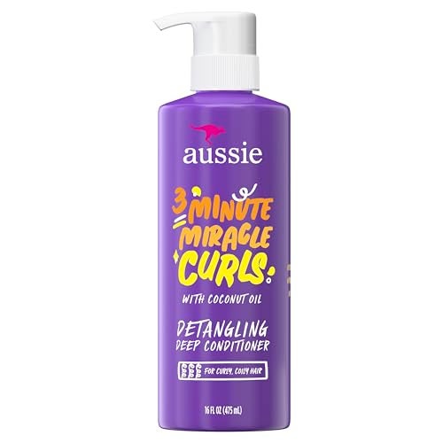 Aussie 3 Minute Miracle Curls Conditioner Pump, Citrus, 16 Fl Oz - Image 1